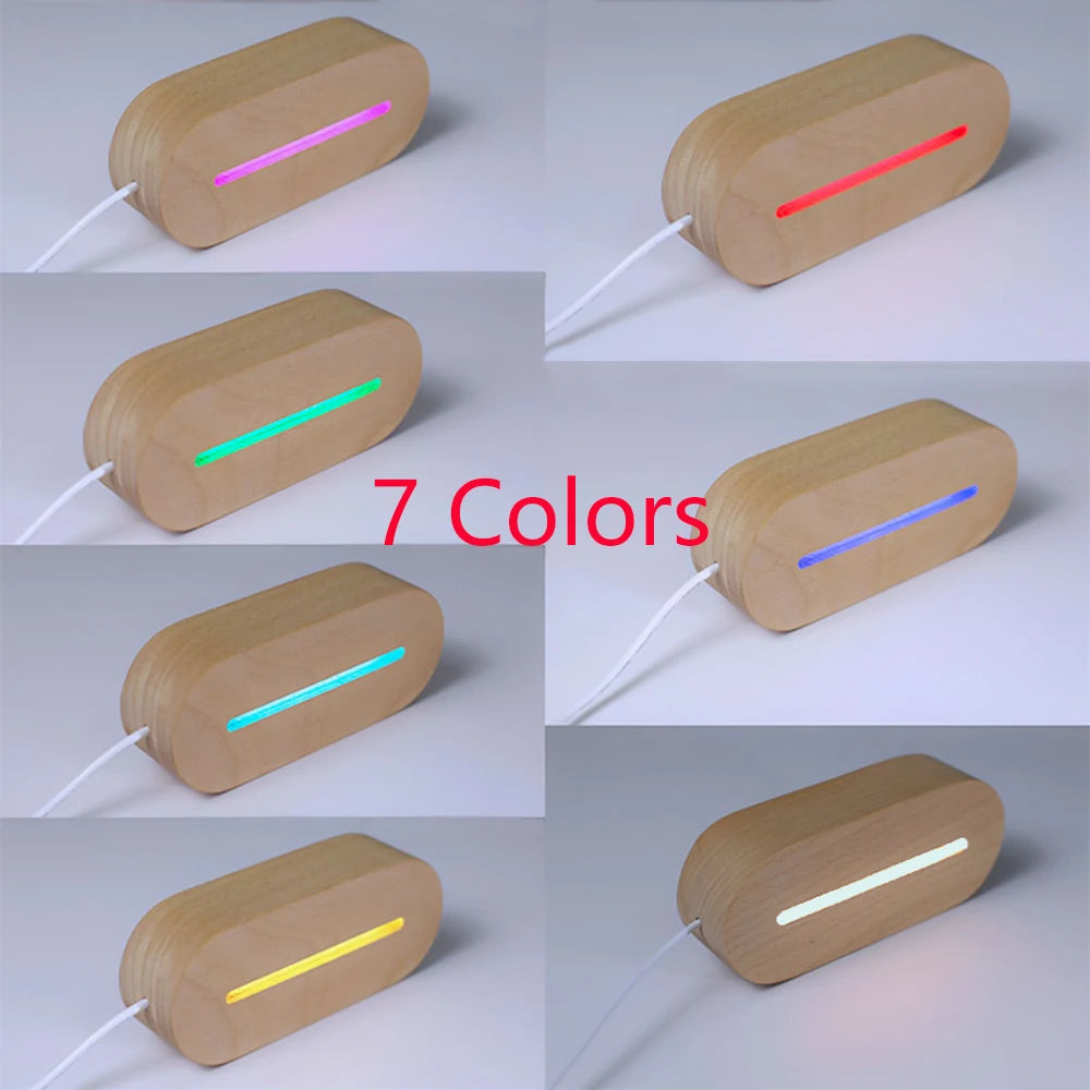 Lámpara acrílica personalizable